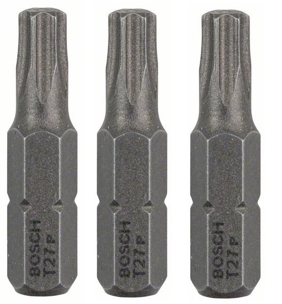 BOSCH Bit końcówki T27 TORX ExtraHard 3 szt. (1)