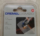 Dremel DSM510 tarcza do cięcia metalu plastiku x 3 (3)