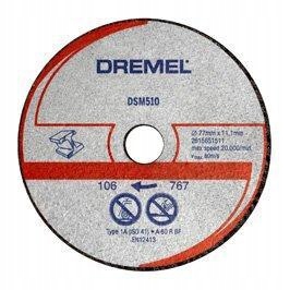 Dremel DSM510 tarcza do cięcia metalu plastiku