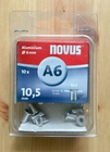 NOVUS Nity aluminiowe A6/10,5 mm 10 szt. 045-0041 (2)