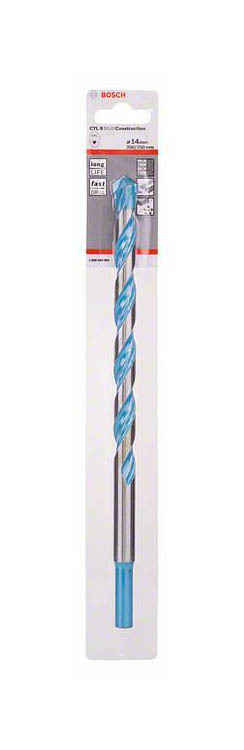 BOSCH Wiertło MultiConstruction 14mm CYL-9 200/250 (2)