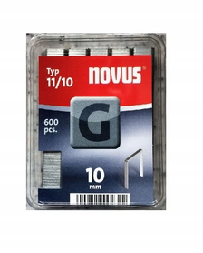 NOVUS zszywki G typ 11/10 mm 600 szt G10