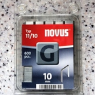 NOVUS zszywki G typ 11/10 mm 600 szt G10 (2)