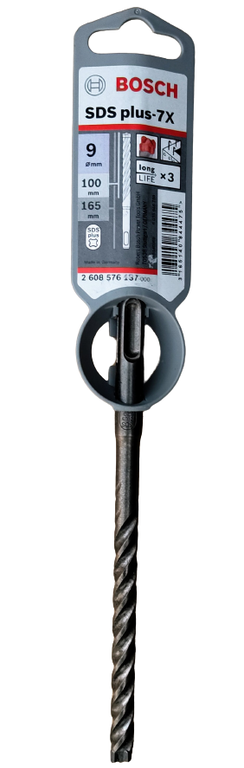 BOSCH WIERTŁO udarowe SDS plus-7X 9/100/165mm (2)