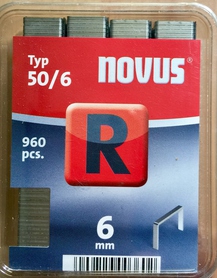 NOVUS zszywki R typ 50/6, 960 szt. 6 mm