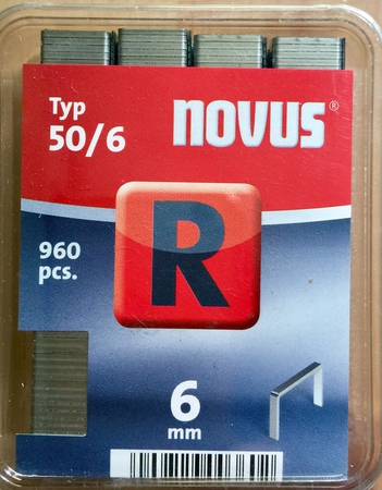 NOVUS zszywki R typ 50/6, 960 szt. 6 mm (1)