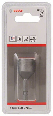 BOSCH nasadka 17 mm M 10 klucz nasadowy z magnesem