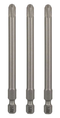 BOSCH Bit końcówki PZ3 ExtraHard 3 szt. 89 mm