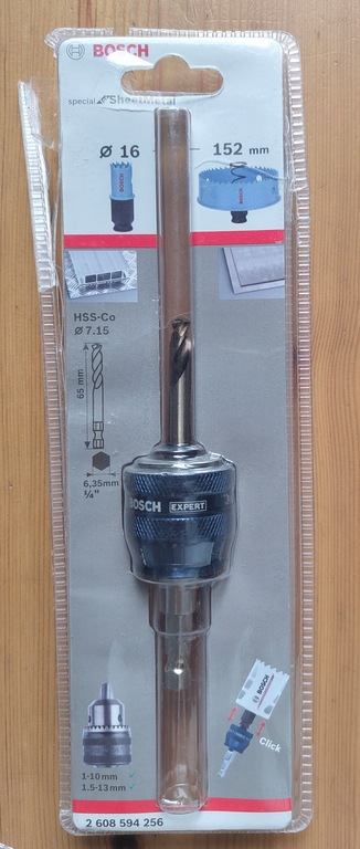Bosch Adapter Power Change 16-152mm wiertło HSS-Co (2)