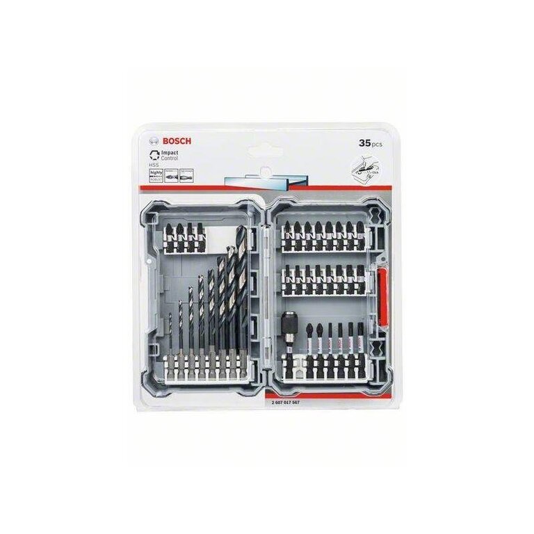 BOSCH Impact Control Zestaw bitów wierteł końcówek 35 szt (4)