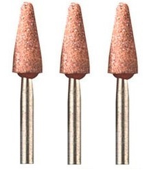 Dremel 953 kamień szlifierski z tlenku 6,4mm 3 szt