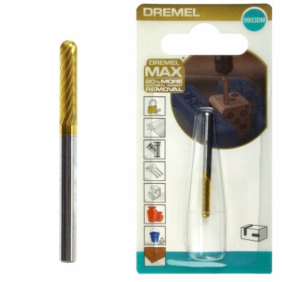 Dremel 9903DM końcówka obcinak frez wolframowo węglikowy 3,2