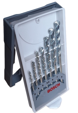 Bosch zestaw wierteł do betonu 7szt 3-8mm