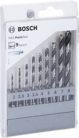 Bosch zestaw wierteł PointTeQ 2-8mm 9 szt
