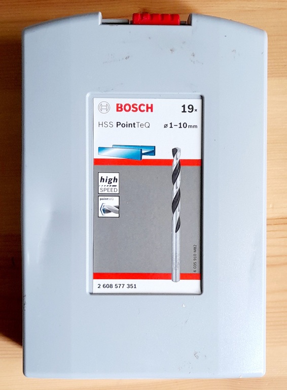 BOSCH zestaw wierteł do metalu HSS PointTeQ 19 szt (3)