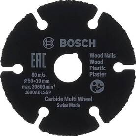 BOSCH TARCZA  tnąca Carbide Multi Wheel 50 mm/10mm